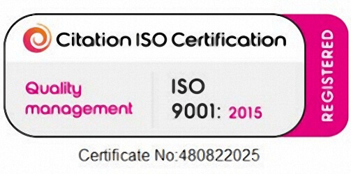 Citation Iso certificate